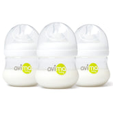 Avima Baby anti-colic 4 oz bottle with Duo-Flo nipples for steady feeding.
