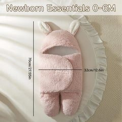 AWSOLAR swaddle shows pure cotton lining for gentle skin comfort.