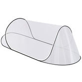 Axcoix large pop-up mosquito net bed setup for quick protection and restful nights.