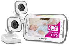 Axvue handheld monitor for easy, comfortable baby monitoring.