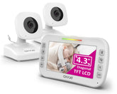 Axvue video baby monitor with a 4.3-inch display for clear nursery viewing.