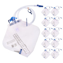 AYMSO urinary drainage bag 2000ml—ample capacity for overnight use.