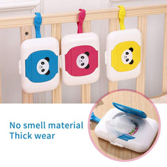 AYNEFY wide-opening wipes case enables single-handed use.