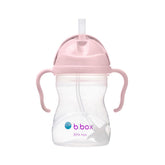 B.Box sippy cup with weighted straw enables drinking from any angle for babies