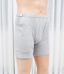 Baatogoo Nephrostomy Underwear interior pocket design with two compartments.