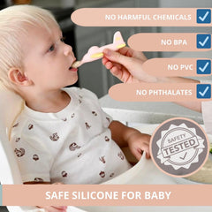 Babakal SkyFeeder airplane spoon adds fun to mealtime and engages babies.