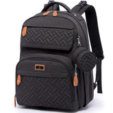 BabbleRoo diaper bag backpack with 26L capacity for family on the go