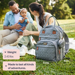 BabbleRoo interior layout reveals organized pockets for quick item access.