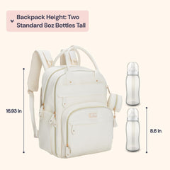 BabbleRoo changing pad pocket ready for quick, on-the-go diaper changes.