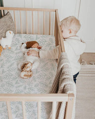 Babebay soft cotton jersey knit for baby sensitive skin comfort.
