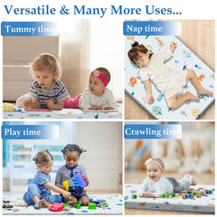 BabeBliss washable cotton cover keeps the mini mattress clean and breathable