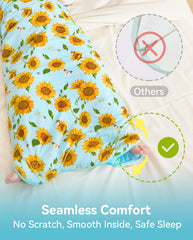 Babee Reshinee sleep sack neckline detail for secure fit.