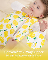 Babee Reshinee sleep sack showing 1.0 Tog all-season breathability