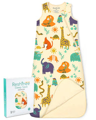 Babee Reshinee sleep sack close-up shows ultra-soft bamboo fabric for sensitive skin