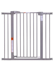 BABELIO 36in tall gate assembly shows tool-free setup for busy homes