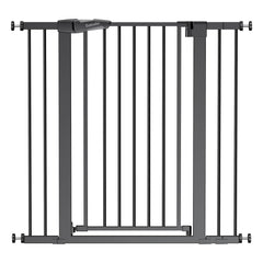 BABELIO 36 inch tall baby gate closed for doorway safety.