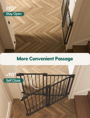 BABELIO auto-close feature softly closes behind you for hands-free use.