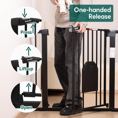 BABELIO auto-close feature provides secure, hands-free closing when you walk through.