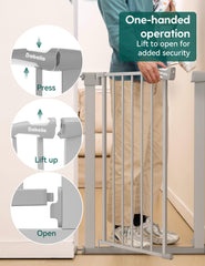 BABELIO auto-close mechanism keeps the gate secure after passage