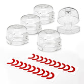 Babepai stove knob covers five-pack packaging for easy storage