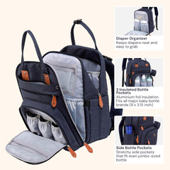 BabbleRoo changing pad pocket provides quick, clean diaper changes on the go