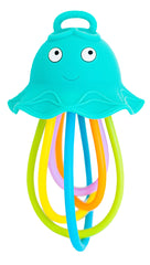 Baby Banana Lil' Squish Jellyfish head texture for teething relief