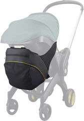 Baby & Beyond bag shown in strolling setup for easy access.