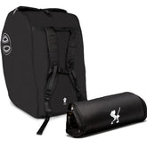 Baby & Beyond padded travel bag for Doona compatibility, protects during travel.