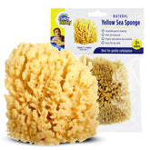 Baby Buddy baby bath sponge in yellow 4in offers gentle cleansing for delicate skin.