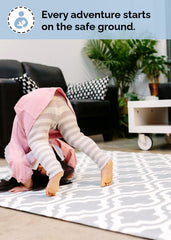 Baby Care Play Mat with Egg Cushioning for soft landings
