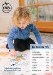 Baby Care Play Mat Waterproof Surface easy to wipe clean