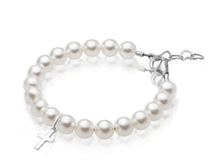 Baby Crystals christening gift pouch enhances presentation for a special ceremony.