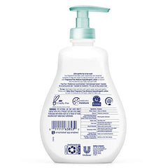 Baby Dove tear-free wash showing safe cleansing for delicate newborns