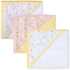 Baby Essentials Daisy Flowers washcloths set for baby care