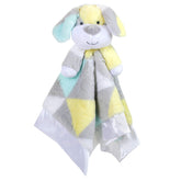 Baby Essentials Minky Animal Snuggler with puppy design for cozy baby comfort