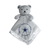 Baby Fanatic Dallas Cowboys security bear blanket with embroidered logo for comforting snuggles.