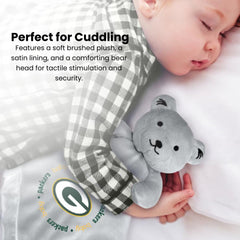 Embroidered Dallas Cowboys logo on the cuddle buddy adds authentic team detail.