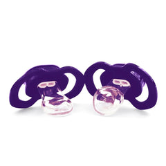 LSU Tigers pacifier logo button for game-day style and bonding