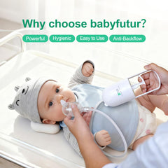 Baby Futur device in quiet operation, ideal during naptime.