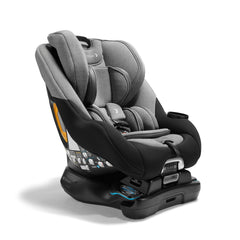 City Turn rotating seat front view shows easy buckling and close child access