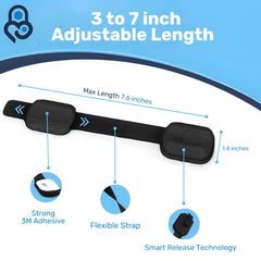 Baby Proof Me 3M fridge latch helps prevent access to snacks