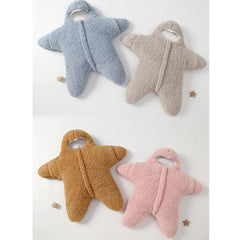Baby Starfish Onesie inner layer is pure cotton for breathable comfort.