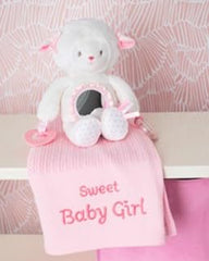 Baby Starters 30x40 inch blanket size provides ample coverage for newborns and toddlers.