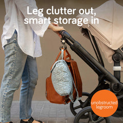 Baby Uma stroller hooks are easy on ’n off, quick to attach and remove
