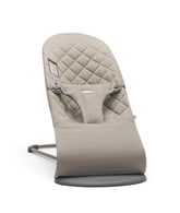 BabyBjörn Bouncer Bliss seat offers ergonomic support for baby’s back and head.