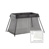 BabyBjörn Travel Crib Light setup ready for travel and easy use.
