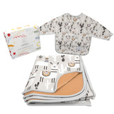 BABYBOET Splat Mat front view protects floors during messy feeds