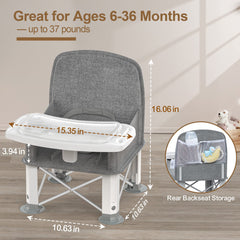 Lower tray on BabyBond double tray for play and activities