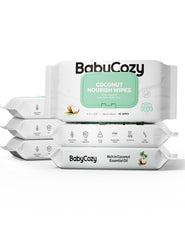 Babycozy Sensitive wipes in plant fiber pack for gentle cleansing and eco-friendly care