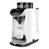 BabyEXO formula milk dispenser front view showing automated blending for smoother feeds